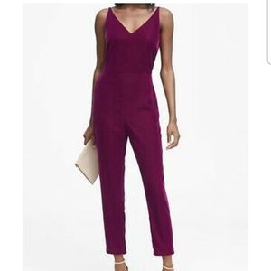 Banana Republic One piece Velvet Jumpsuit
